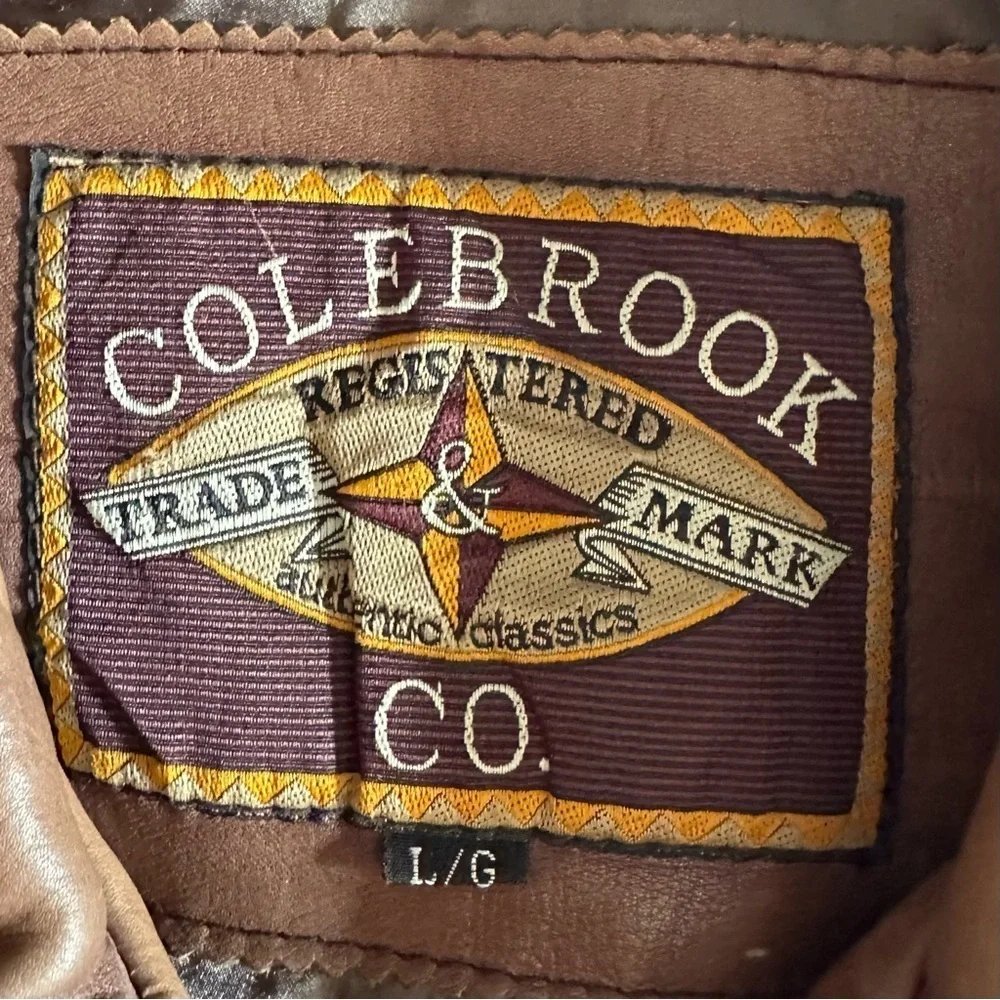Colebrook Co Vintage Leather Jacket